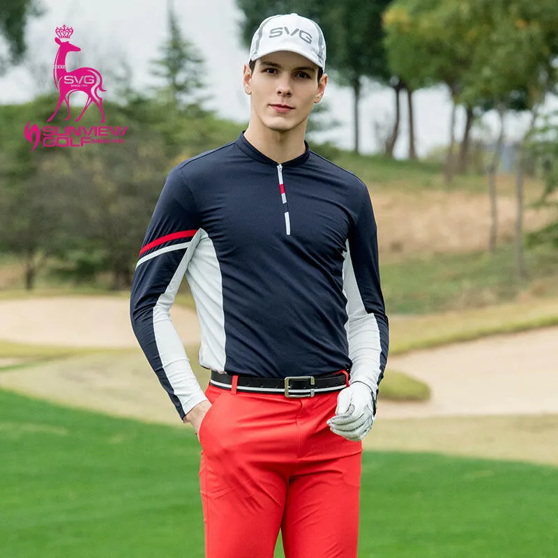 Stand-Up Collar Long Sleeve