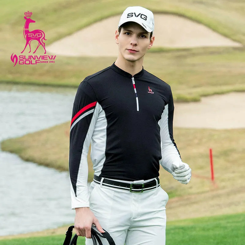 Stand-Up Collar Long Sleeve