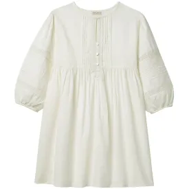 The Maple Dress in Vintage White by Faune