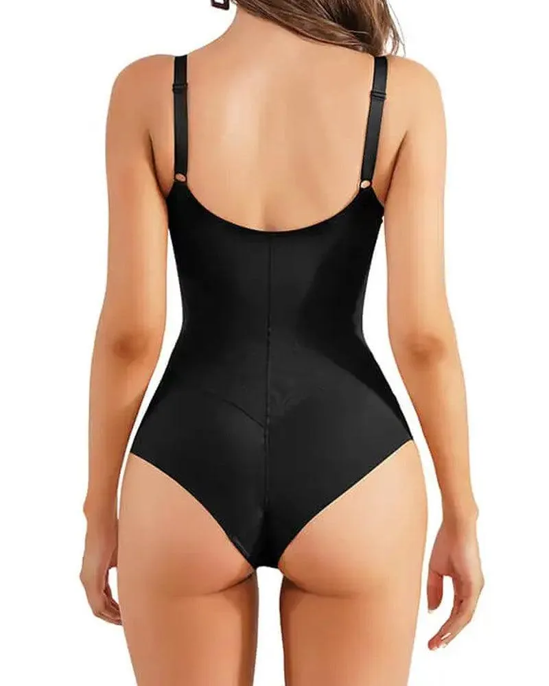 Tight Waist And Hip Lifting Sling Body Shaping Bodysuit