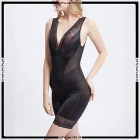 Trim Lace Seamless Full Body Shapewear