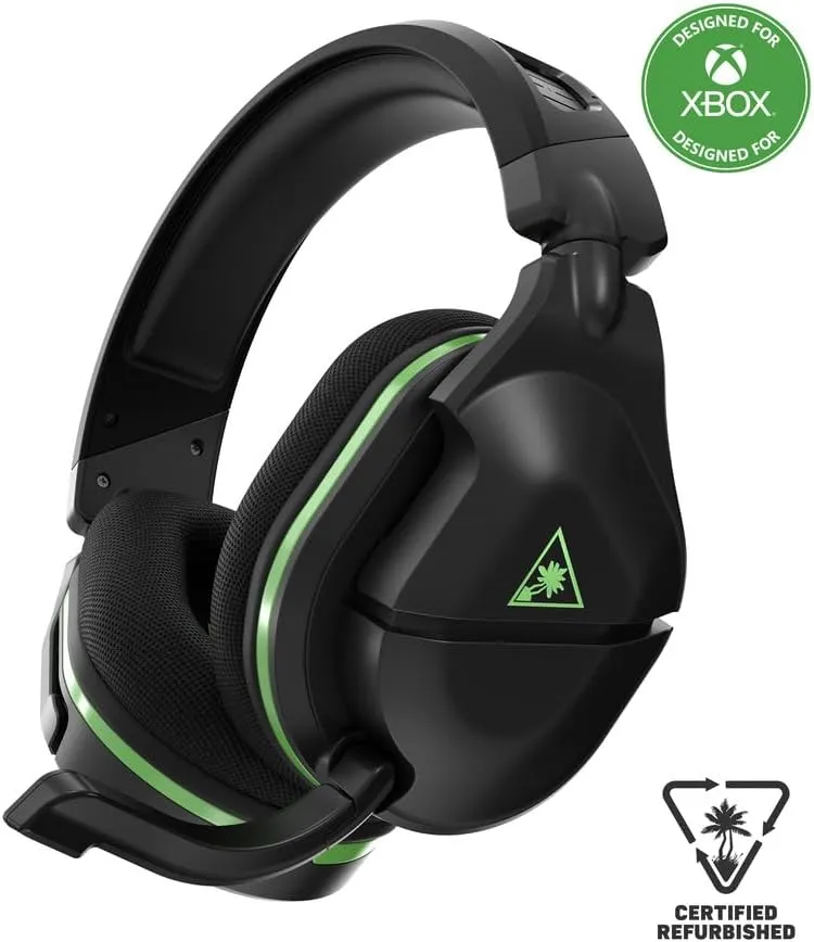 Turtle Beach Stealth 600 Gen 2 MAX Wireless Amplified Multiplatform Gaming Headset for PS5, PS4, PC & Mac with 48  Hour Battery, Lag-Free Wireless, & 50mm Speakers - Black (Renewed)